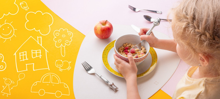 Little gourmets deserve cutlery that will turn eating into a fun game